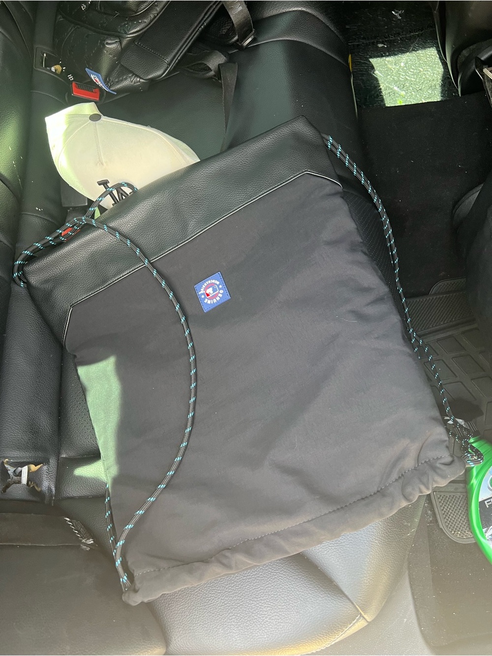MLB Black Drawstring Backpack - Picture 3 of 4
